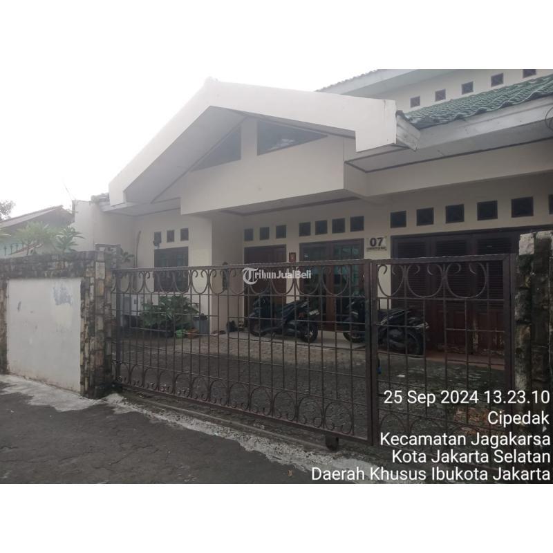 Dijual RUmah Murah Tanah Luas SHM Cash Only di H.Damong , Cipedak - Jakarta Selatan