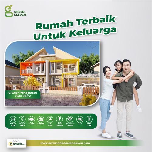 Dijual Rumah Tipe 70 2KT 2KM di Pasuruan, Cluster Panderman Green Eleven - Pasuruan