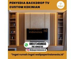 Penyedia Backdrop Tv Custom Kekinian - Malang Kota