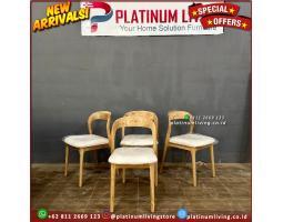 Produsen Kursi Cafe Jati, Kursi Makan Jati, Chair Platinum Living Furniture, Niceliving Furniture - Jepara