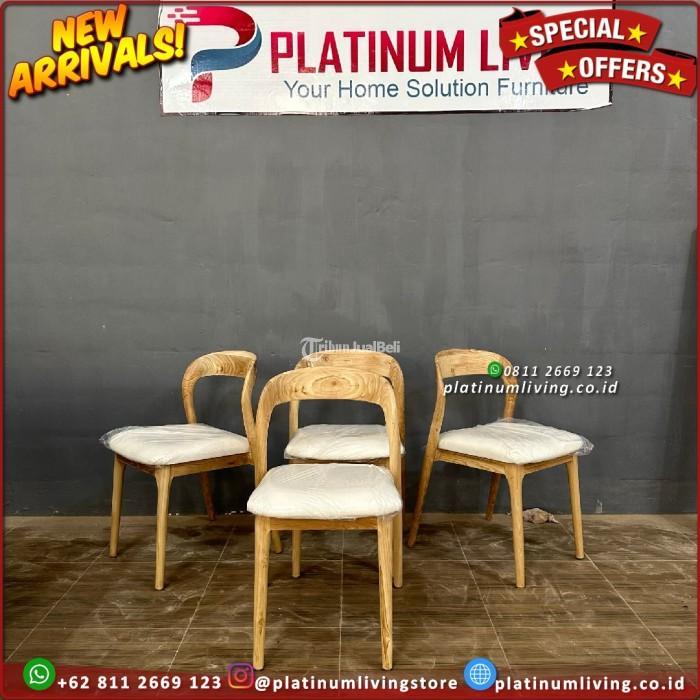 Produsen Kursi Cafe Jati, Kursi Makan Jati, Chair Platinum Living Furniture, Niceliving Furniture - Jepara