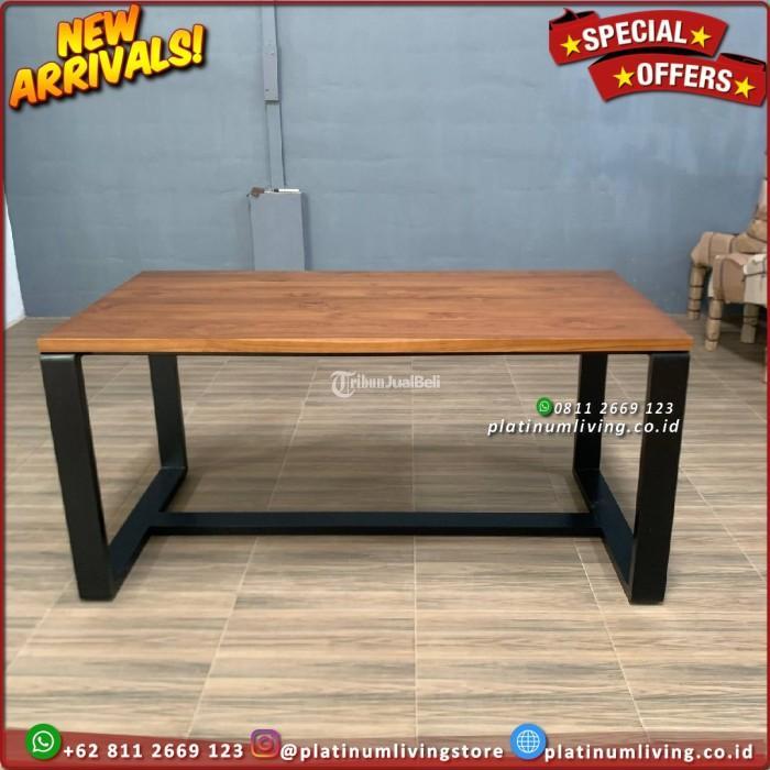 Meja Makan Jati Modern Meja Makan Jati Minimalis Meja Jati Furniture - Jepara