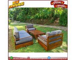 Kursi Sofa Tamu Jati Minimalis Modern Kursi Tamu Jati Furniture - Jepara 