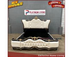 Tempat Tidur Jati Ukiran Mewah 180200 Furniture - Jepara 