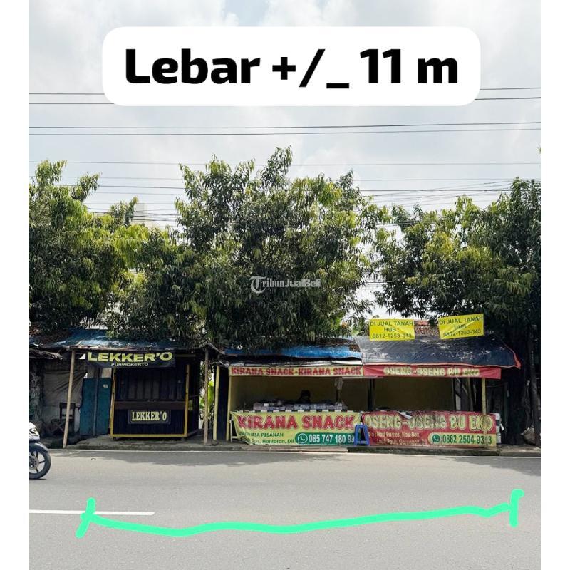 Jual Tanah Luas 1.000 m2 Dekat Stasiun Purwokerto, Alun Alun Purwokerto - Banyumas