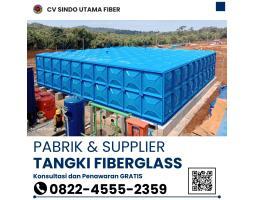 Tangki Fiberglass Penampung Pasti - Pasaman