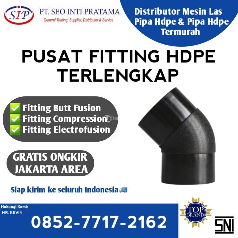 Elbow 45Deg 8 Inch PN 16 Hdpe Fitting Butt Fusion - Jakarta Timur
