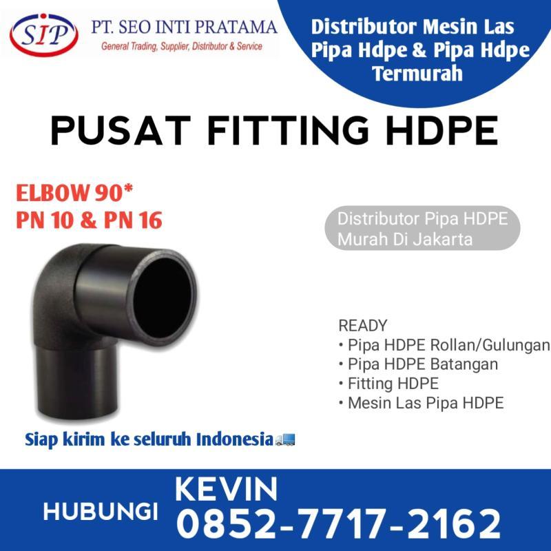 Elbow 90Deg 8 Inch PN 16 Hdpe Fitting Butt Fusion - Jakarta Timur