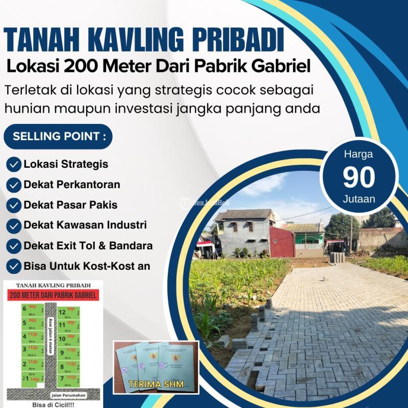Jual Tanah Kavling 75 m2 Pribadi Murah Lokasi Pakisjajar Dekat Perkantoran - Malang