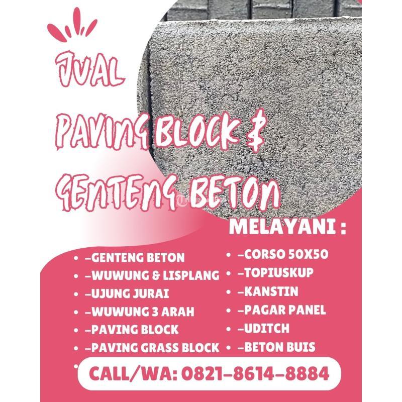 Paving Block Ekonomis, Tanpa Mengorbankan Kualitas - Malang