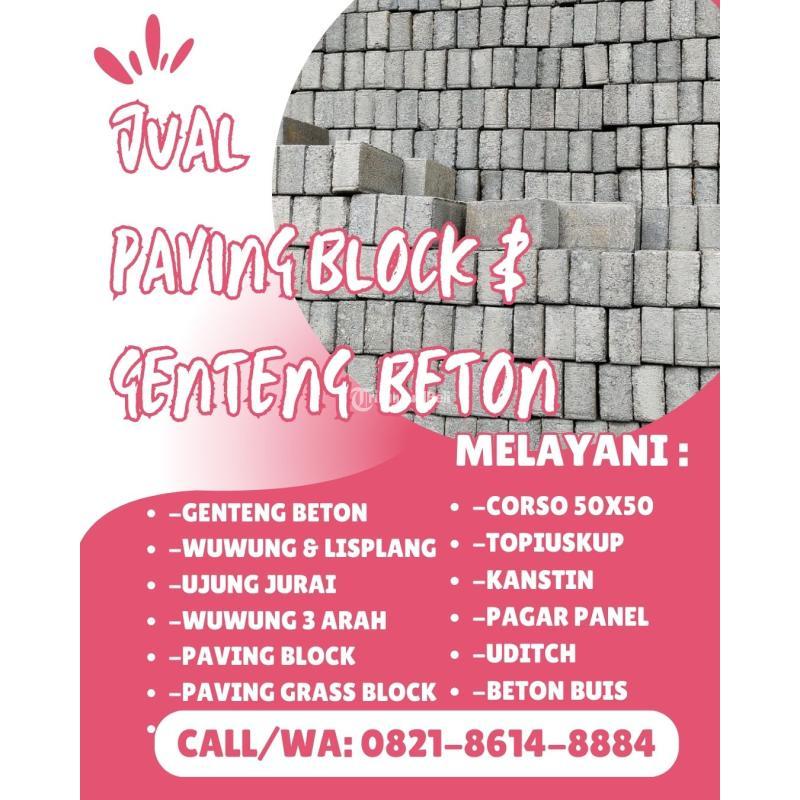 Paving Block Ekonomis, Tanpa Mengorbankan Kualitas - Malang