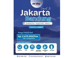 Tour Jakarta Bandung 5 Hari 4 Malam - Jakarta Pusat