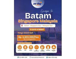 Paket Tour Batam Singapore Malaysia 5H4M - Jakarta Pusat