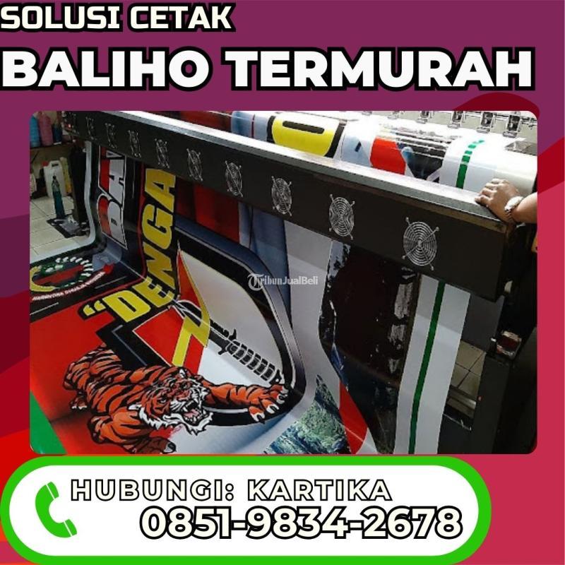 Cetak Baliho Kampanye di Tegalsari - Surabaya