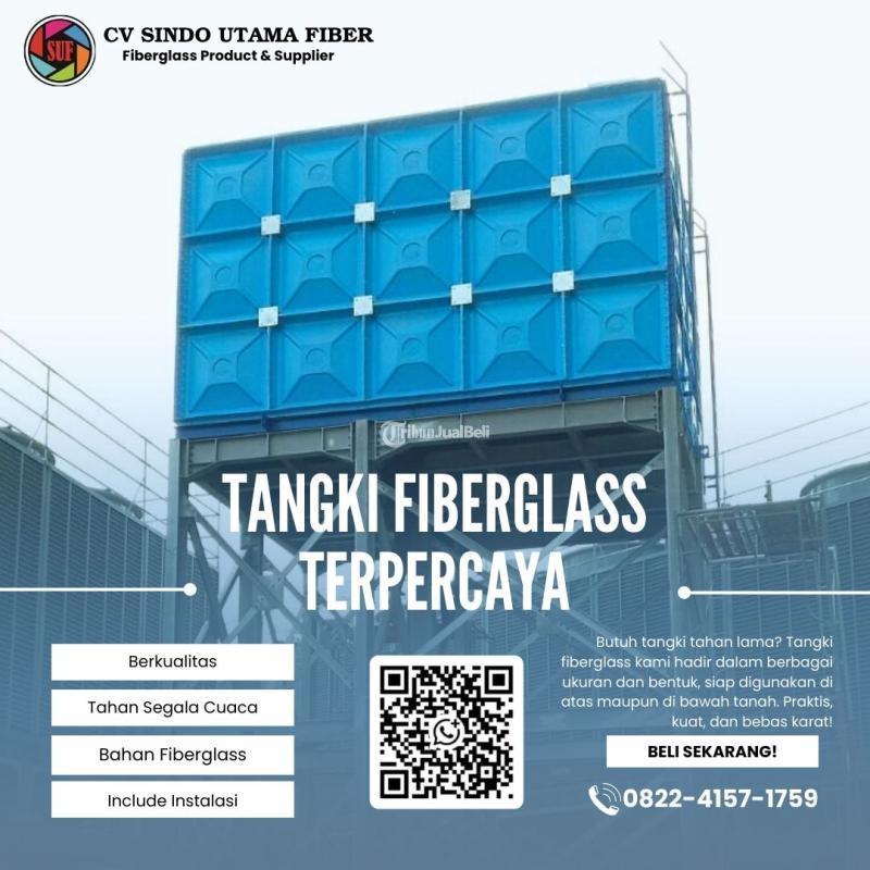 Tangki Modern, Rooftank Fiberglass Tangki Panel FRP - Kab. Semarang