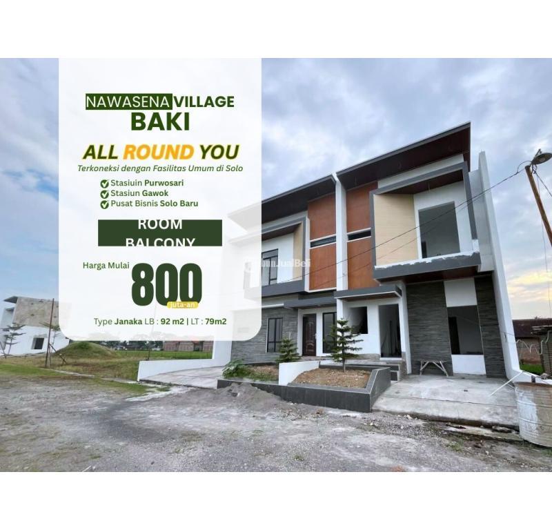 Dijual Rumah 2 Lantai Modern Tropis Dekat Solo - Sukoharjo