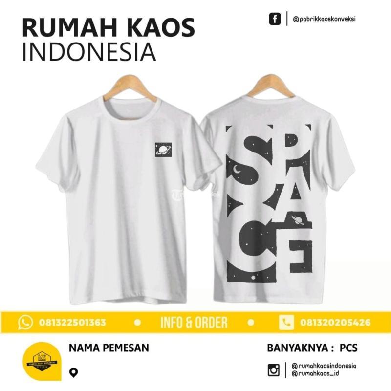 Kaos Sablon Bantaeng Kaos Satuan Custom - Bantaeng