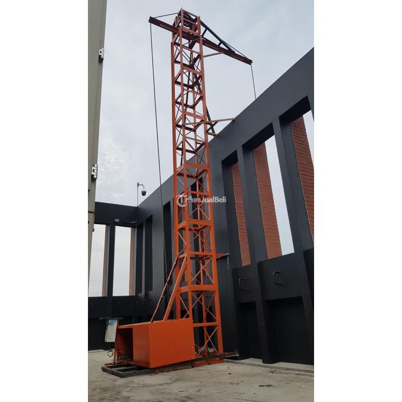 Sewa Mini Crane Dan Hoist Crane, Pengangkut Material Proyek Kapasitas 1-2 Ton - Lombok Tengah