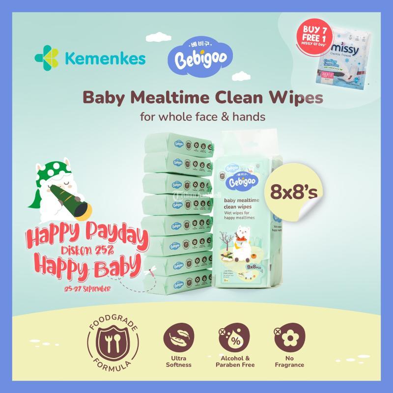 Tisu Basah Bayi Bebigoo Non Alkohol  Lembut  Aman Digunakan Setiap Hari - Surabaya
