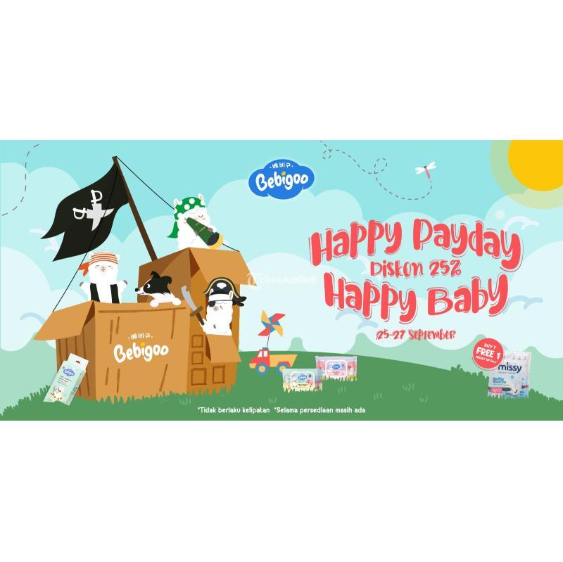 Tisu Basah Bayi Bebigoo  Alternatif Terbaik Tisu Bayi Mitu  Cussons - Surabaya