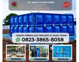 Kontraktor Roof tank Panel FRP, Tangki Fiberglass 4000 Liter - Magetan
