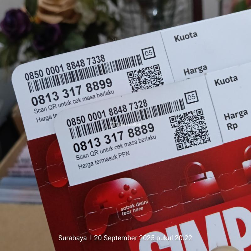 Jual Nomor Cantik Telkomsel Simpati 11 digit 08133178787 - Surabaya