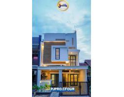 Dijual Rumah 3 Lantai, Lt. 72m2, Lb. 216m2, Shm, Pusat Kota, 5 Menit Ke Tol Grand Wisata - Bekasi