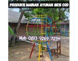 Ayunan Besi Klasik dan Mainan Playground Outdoor - Bandung Barat 