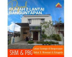 Dijual Rumah 2 Lantau Modern di Banguntapan Sebelum Jogja TV, Kids Fun SHM KPR - Bantul
