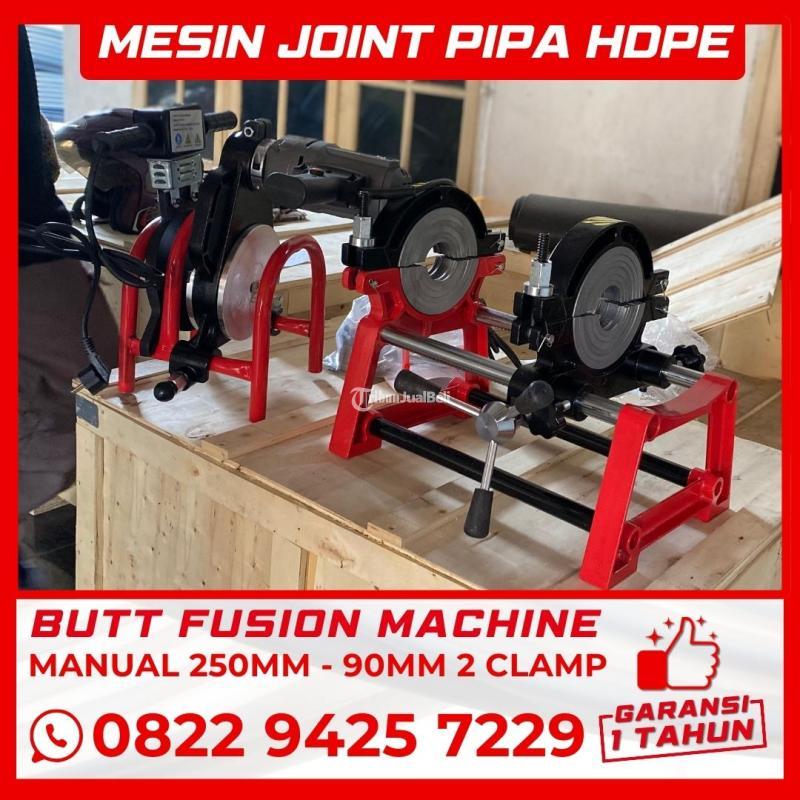 Mesin Las Pipa HDPE Best Seller Ukuran 250mm90mm Manual 2 Clamp - Jakarta Timur
