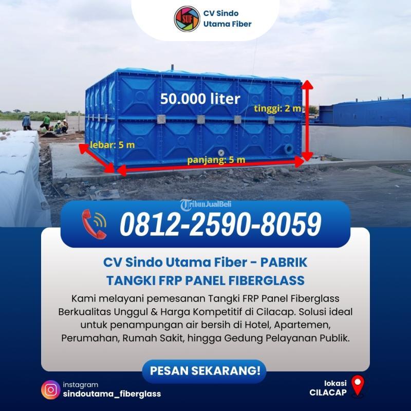 Tangki FRP Panel Fiberglass 20.000 Liter - Cilacap
