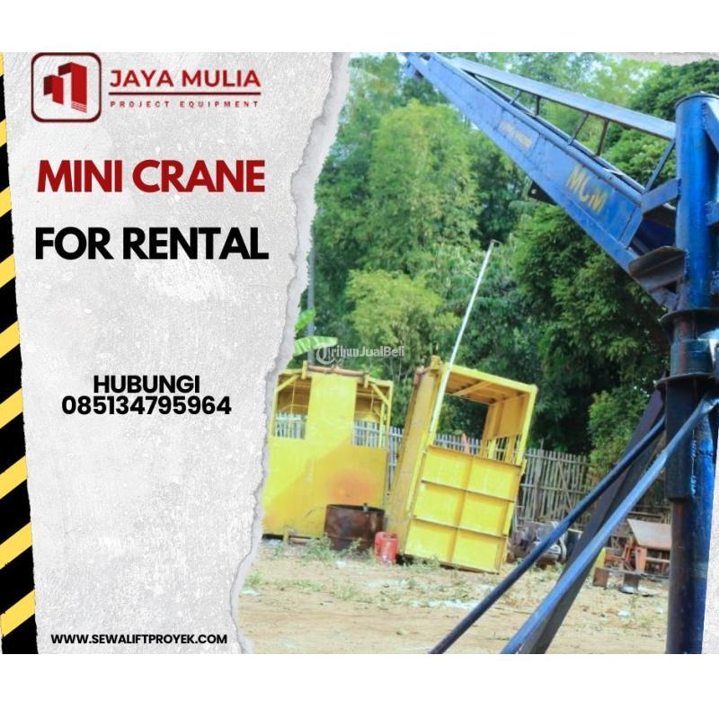 Sewa Mini Crane 500 kg - 1 Ton - Jepara
