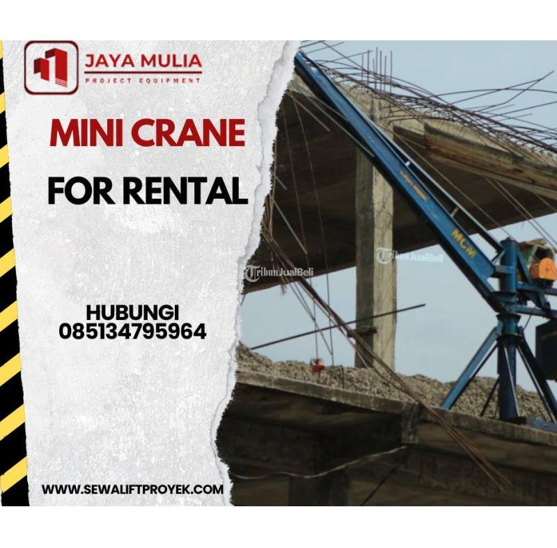 Sewa Mini Crane 500 kg - 1 Ton - Pekalongan