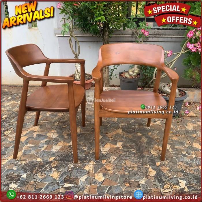 Produsen Kursi Makan Cafe Kayu Jati, Kursi Cafe Modern Murah -Jepara