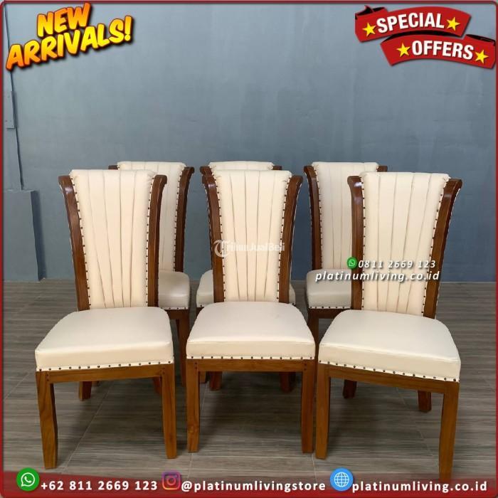 Produsen Kursi Makan Jati Minimalis Modern, Kursi Makan Mewah Kayu Jati - Jepara