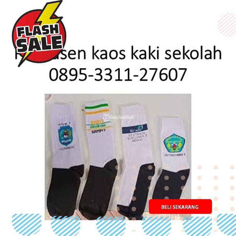 Kaos Kaki Anak Custom Jualan Kaos Kaki Logo Sekolah - Mojokerto Kota