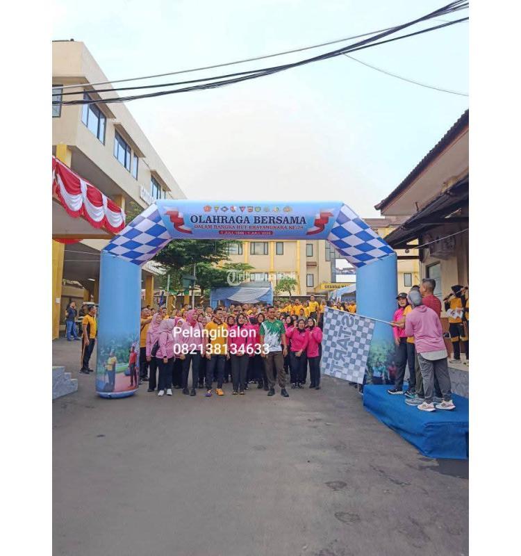Sewa Balon Gate Gapura Star finish Purwokerto Pelangi Balon - Banyumas
