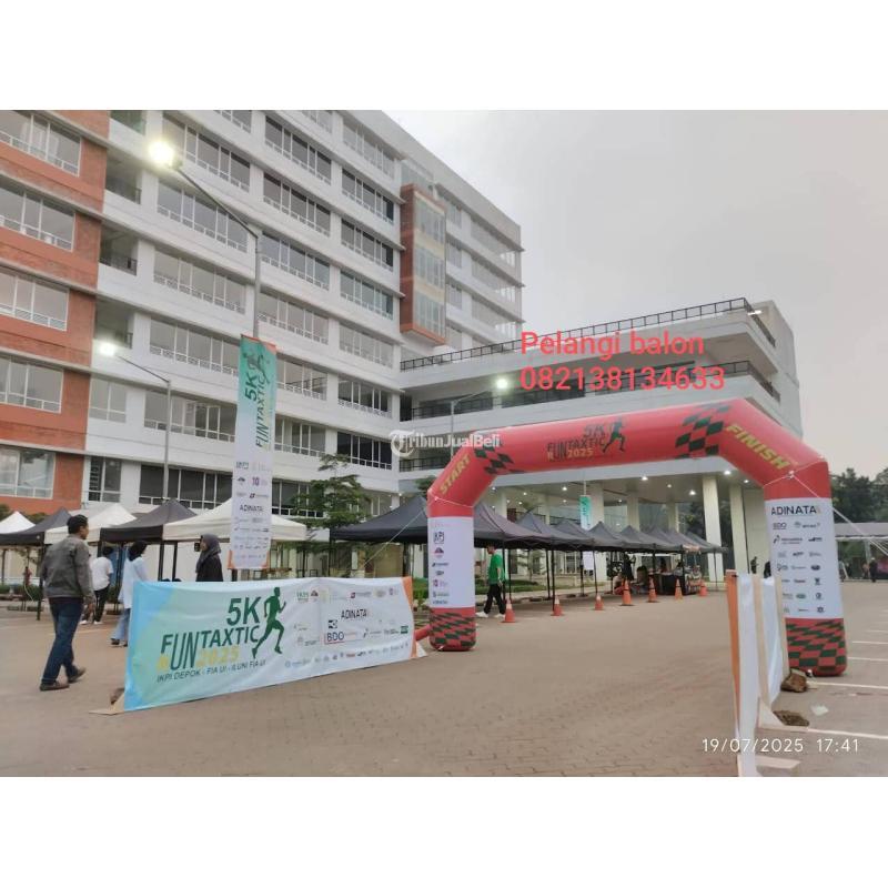 Sewa Balon Gate Gapura Star finish Purwokerto Pelangi Balon - Banyumas