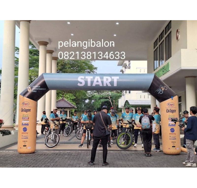 Sewa Balon Gate Gapura Star finish Purwokerto Pelangi Balon - Banyumas