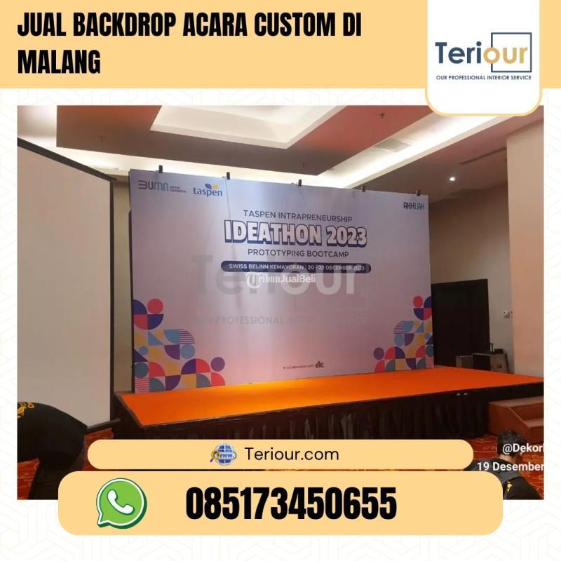 Backdrop Acara Custom - Malang