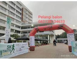 Balo Gate Gapura Star Finish Jakarta Barat Pelangi Balon - Jakarta Barat