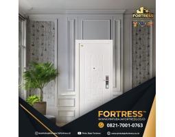 Fortress  Pintu Baja Warna Putih - Paniai