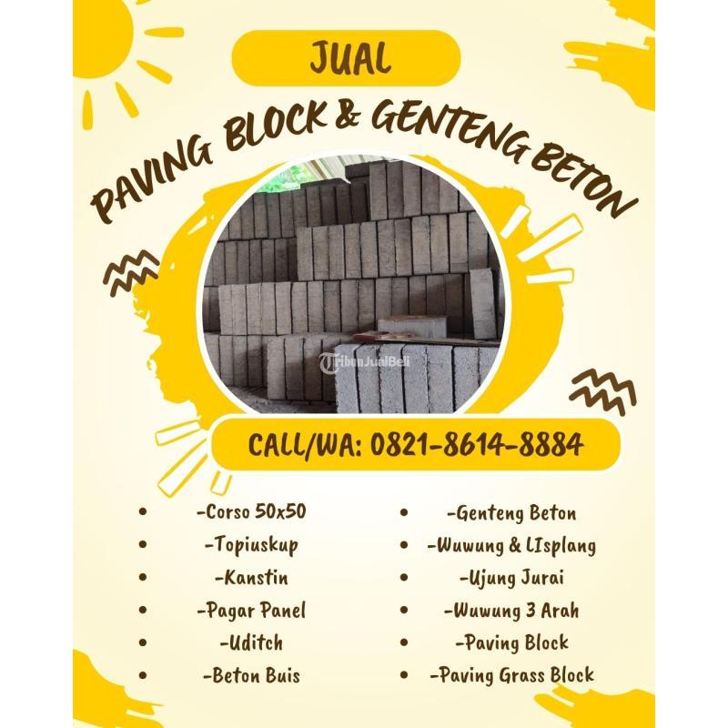 Paving Block Anti Licin, Solusi Garasi yang Aman dan Nyaman - Malang