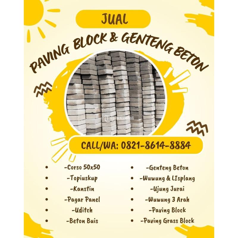 Paving Block Anti Licin, Solusi Garasi yang Aman dan Nyaman - Malang