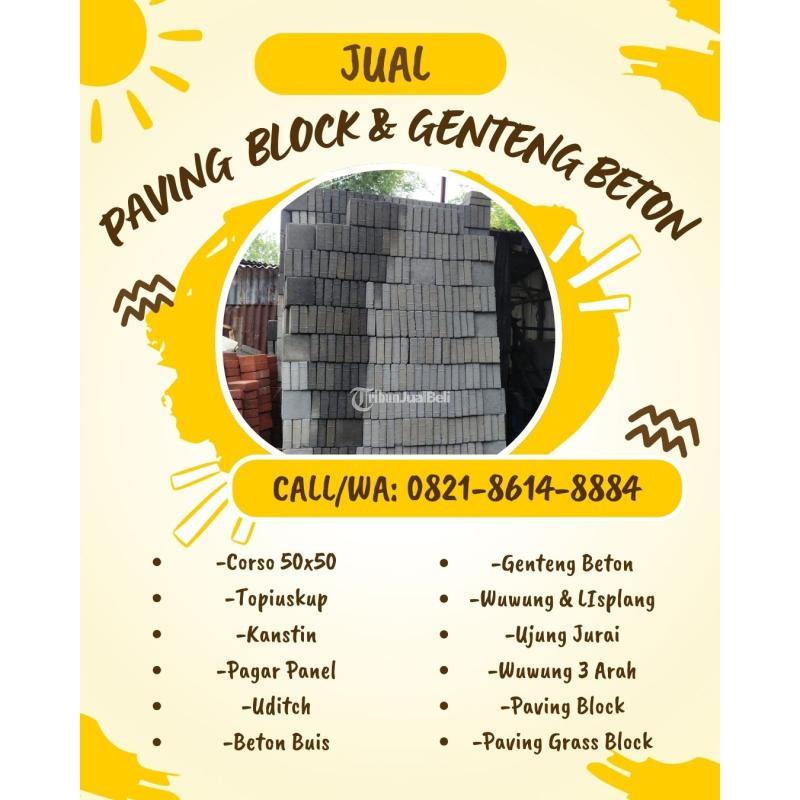 Paving Block Anti Licin, Solusi Garasi yang Aman dan Nyaman - Malang