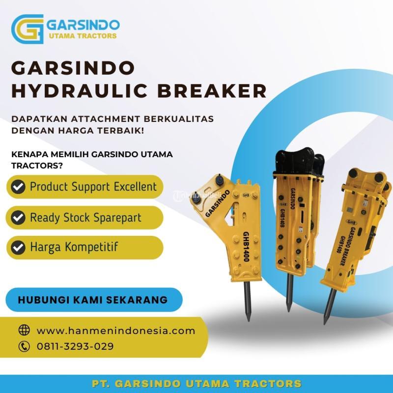 GHB Hydraulic Breaker Unit Kokoh Kuat dan Tahan Lama Saat di Proyek - Bandung 