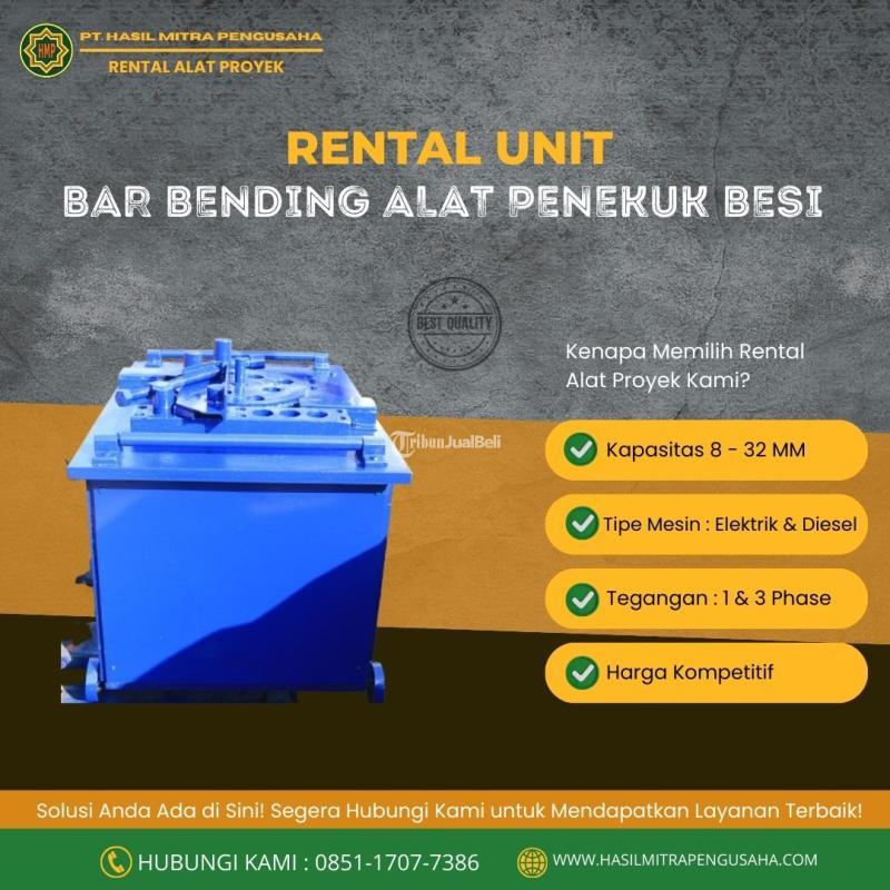 Sewa Bar Bender I Bar Cutter 8-32 mm - Grobongan 