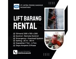Rental Lift Barang PT. Mitra Teknik Makmur Nusantara - Tangerang  Kota