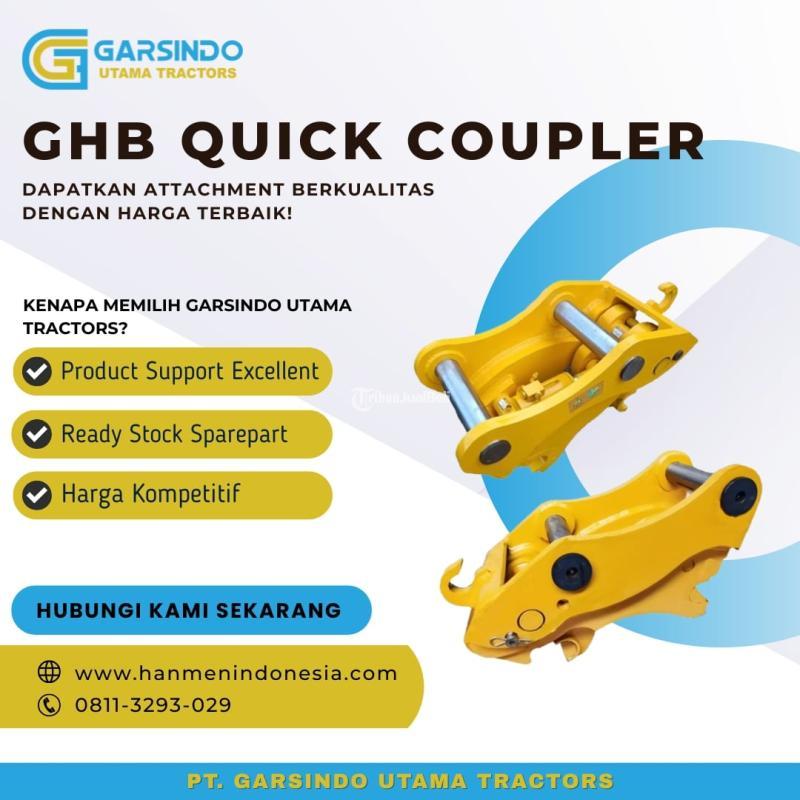 GHB Quick Coupler Unit Bergaransi dan Fullservice After Sales - Bandung 