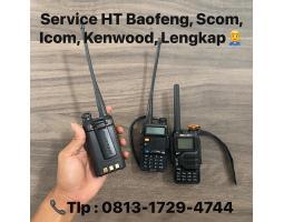 Service HT Baofeng, Scom, Icom, Kenwood, Lengkap - Tangerang